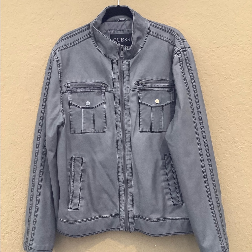 GUESS Men’s leather jacket